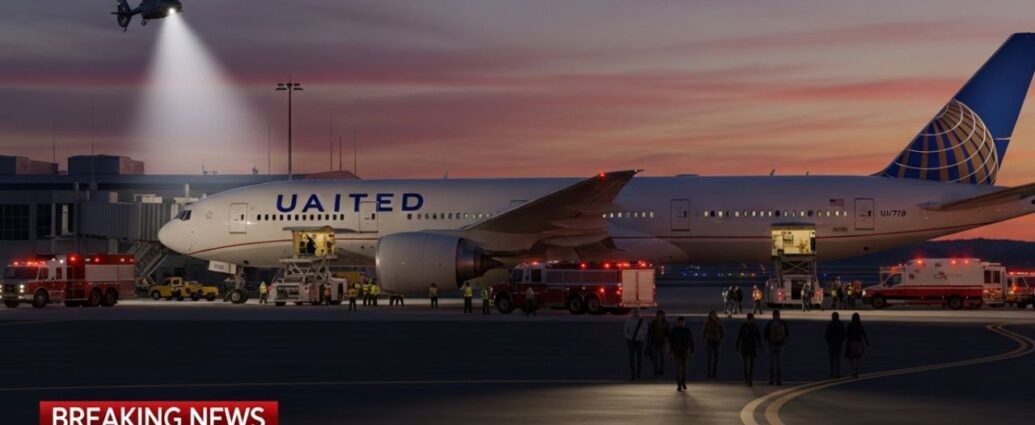 United Airlines Flight UA770 emergency