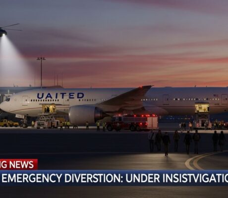United Airlines Flight UA770 emergency