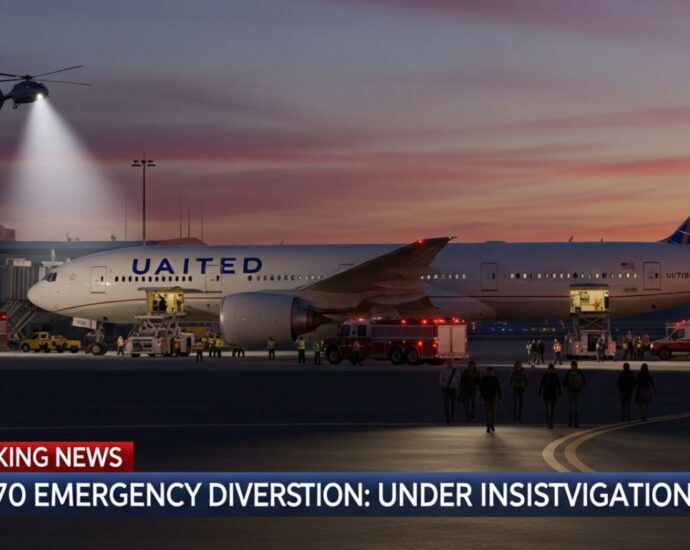 United Airlines Flight UA770 emergency