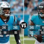 carolina panthers vs jacksonville jaguars match player stats