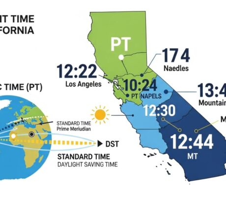 Current Time in California