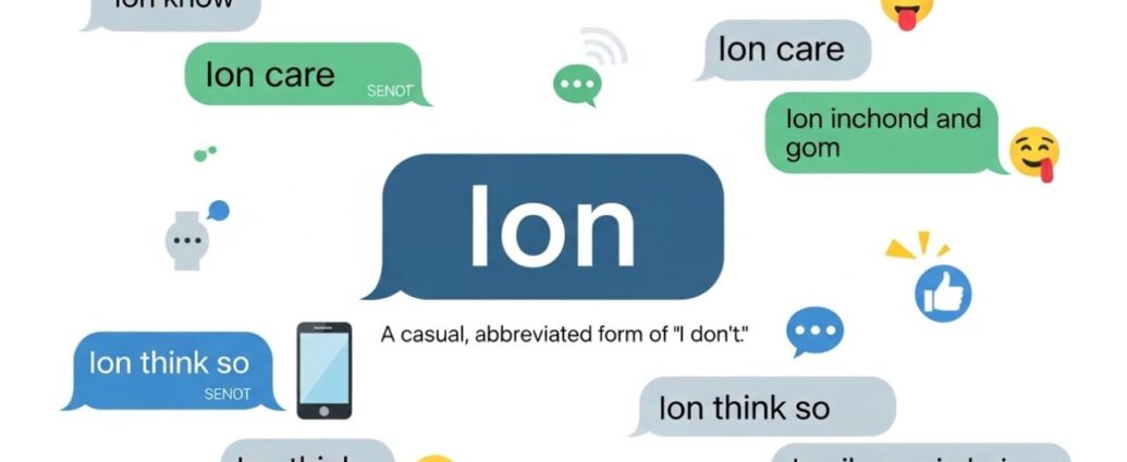 Ion Meaning in Text